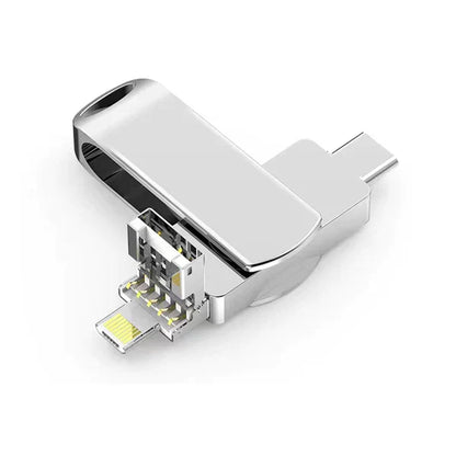 Clé USB 4-en-1 pour téléphone portable