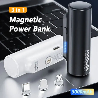 Powerbank Révolutionnaire 3 en 1 ⚡ | -45% REMISE |